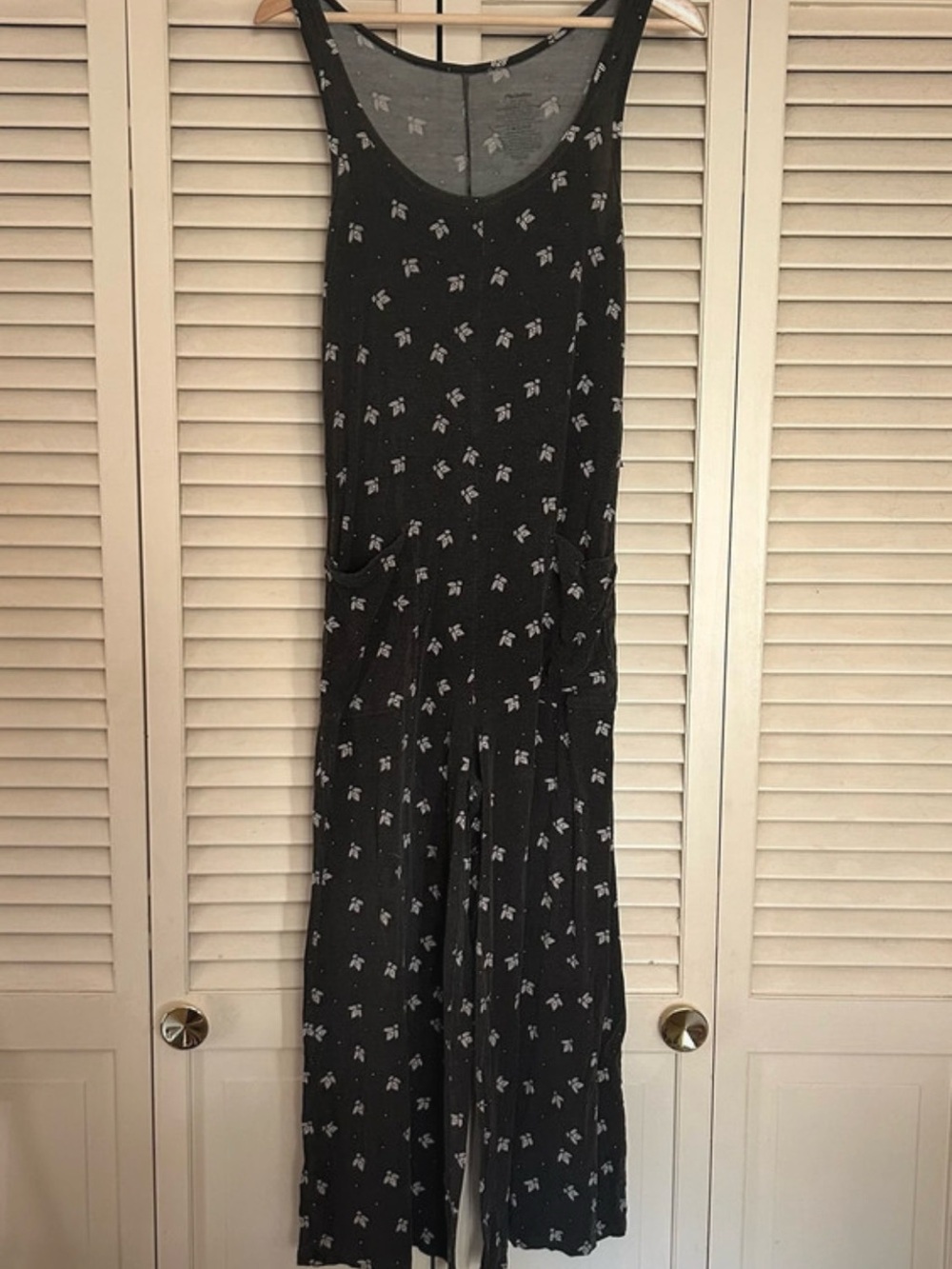 MeUndies Let It Bee MicroModal Romper Jumpsuit XS Bumblebee Print
